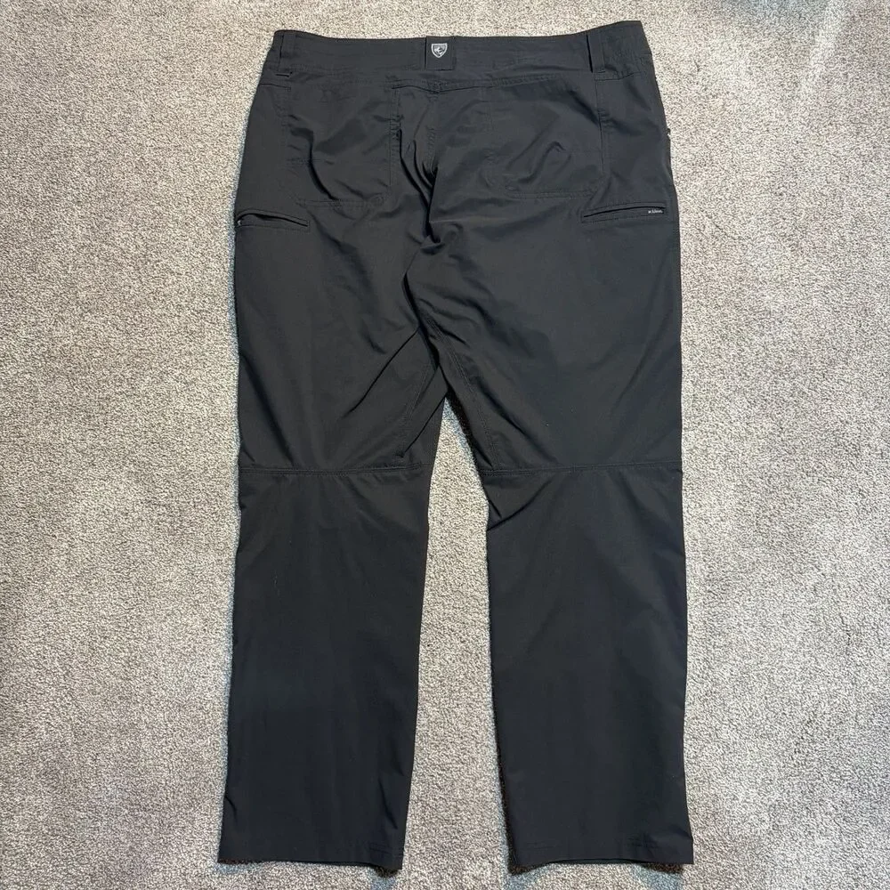 KUHL Silencr Pants Mens 38x30 Black Ripstop Stretch Hiking Trousers 5166 Utility
